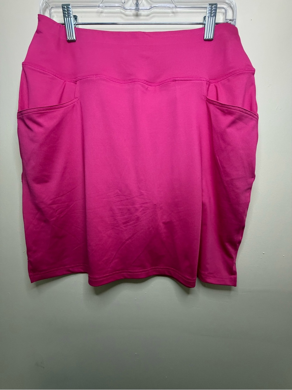 Fuchsia Pocket Mini Skirt — Women's Active Style